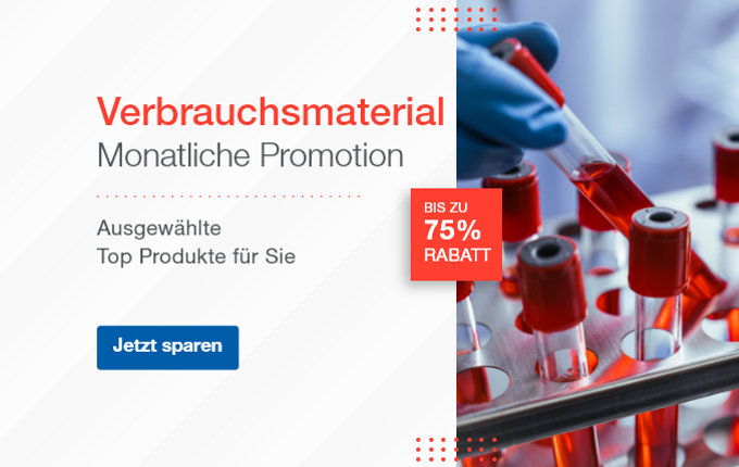 Verbrauchsmaterial Monatliche Promotion