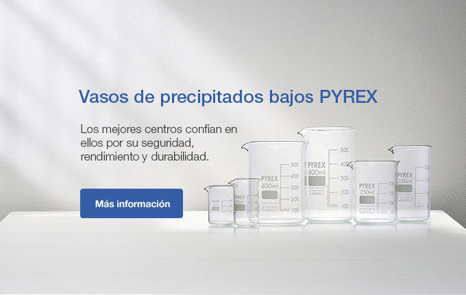 Vasos de precipitados bajos PYREX