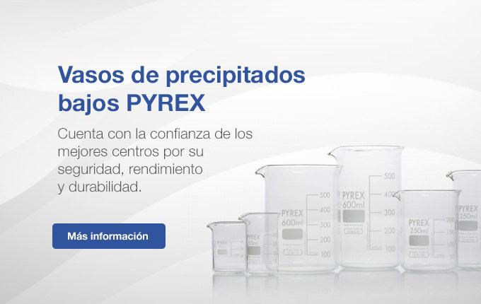 Vasos de precipitados bajos PYREX