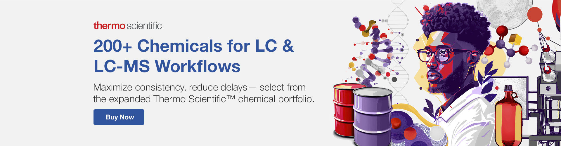 200+ Chemicals for LC & LC-MS Workflows