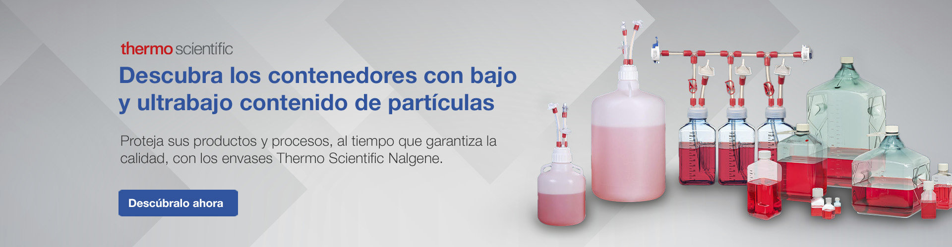 Descubra los contenedores con bajo y ultrabajo contenido de partículas