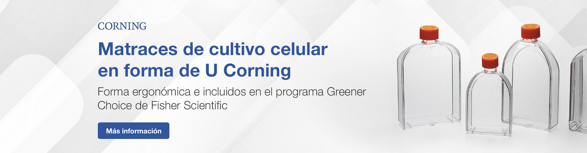 Matraces de cultivo celular en forma de U Corning