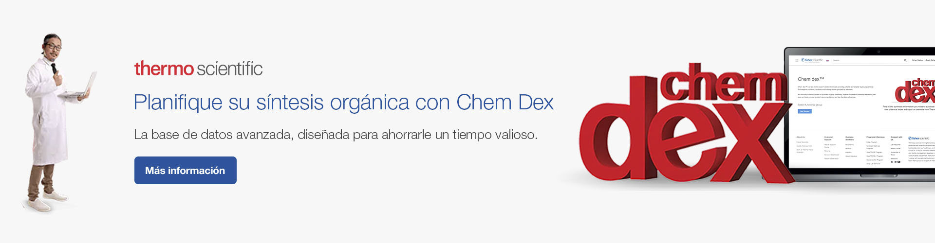 Planifique su síntesis  orgánica con Chem Dex
