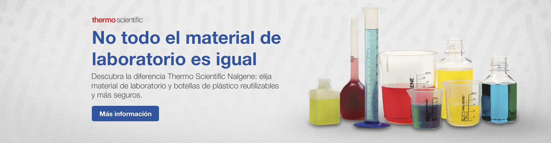 No todo el material de laboratorio es igual