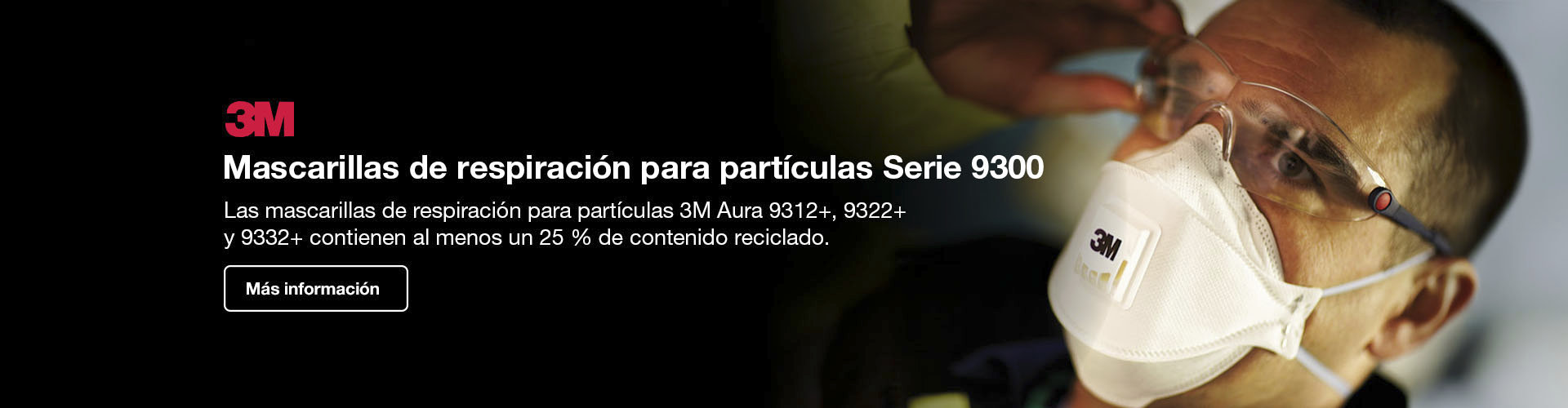 Mascarillas de respiración para partículas Serie 9300