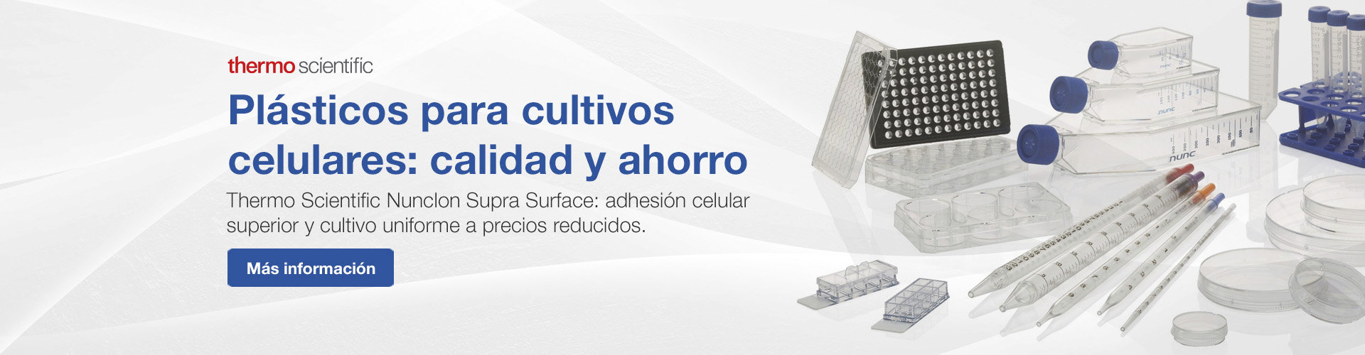 Plásticos para cultivos celulares: calidad y ahorro