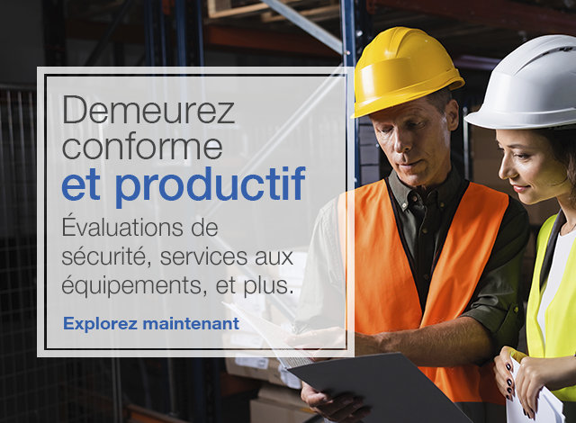 Demeurez conforme et productif