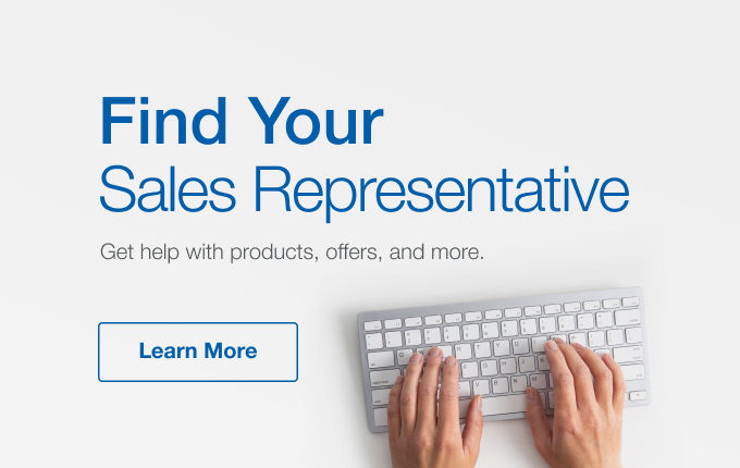 Get Help Your Sales Representative 